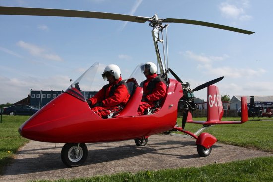 La experiencia de Gyrocopter Manchester