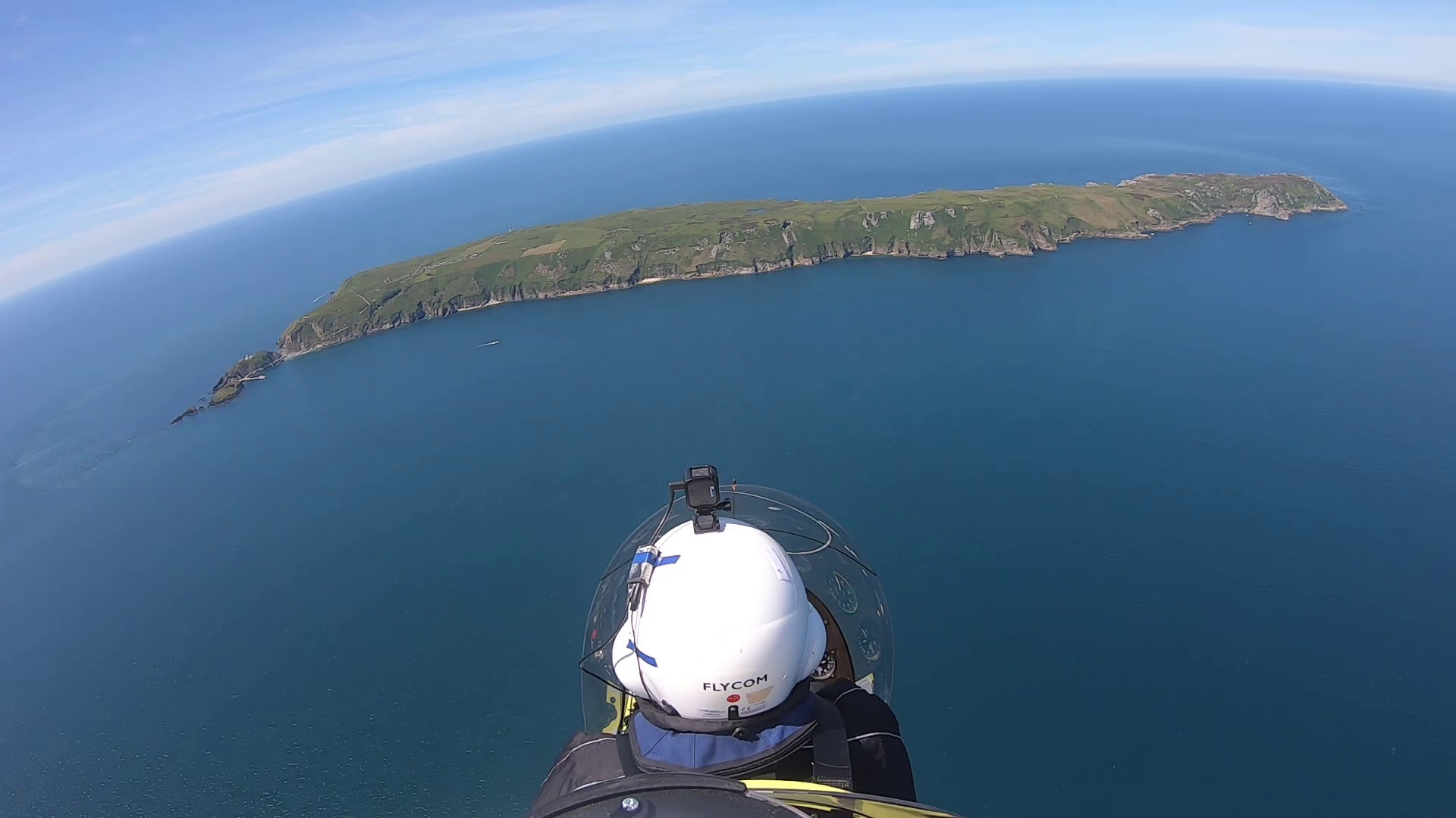 Vuelo inolvidable a la isla de Lundy