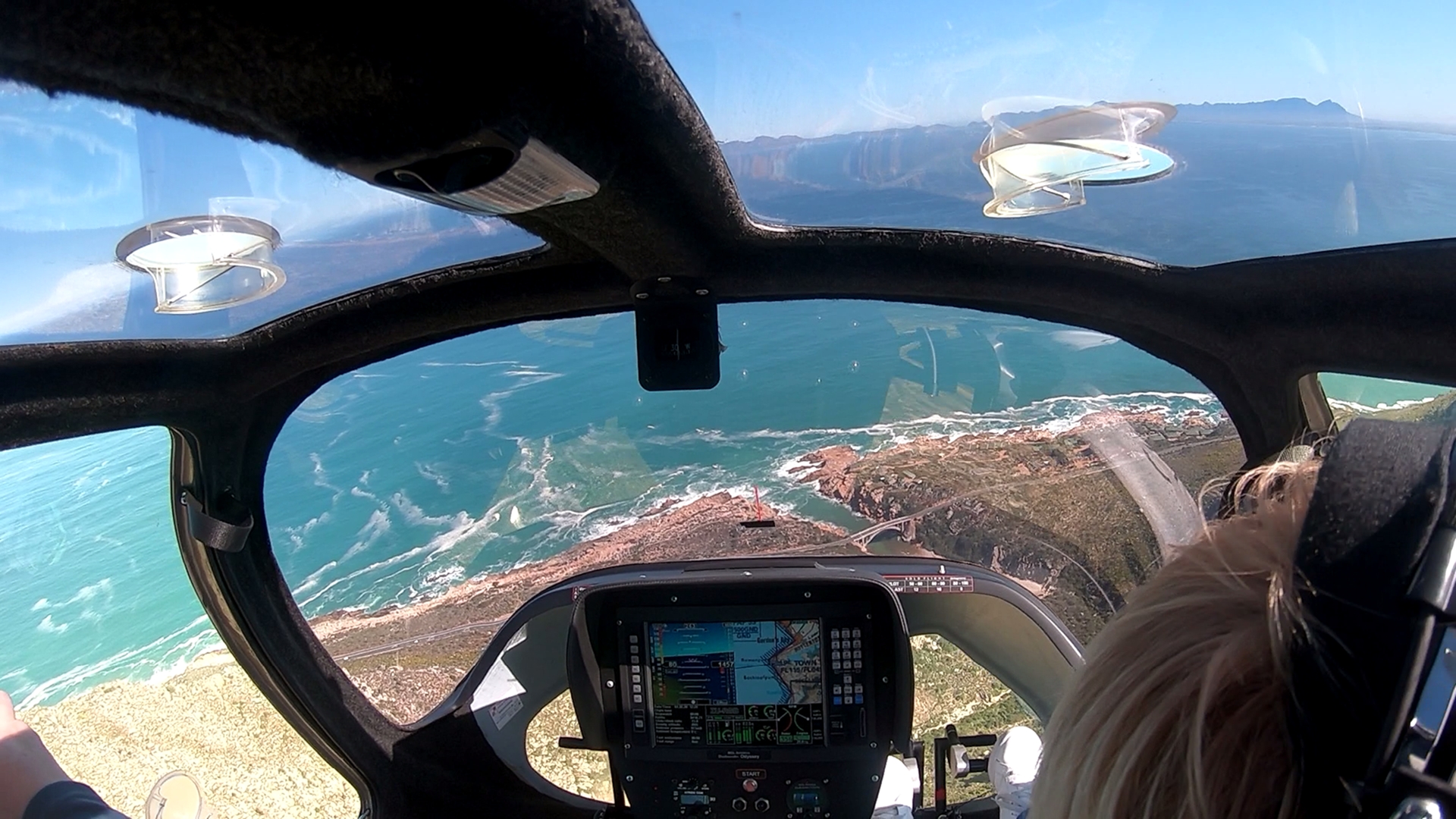 False Bay Flug